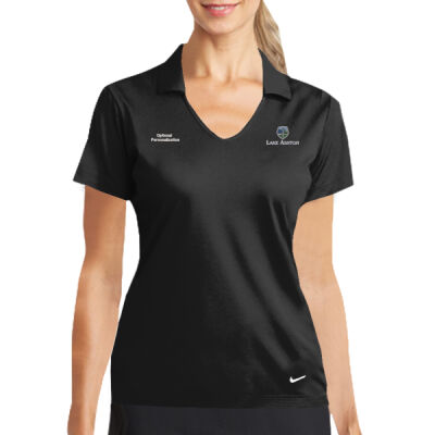 EMB - Ladies Dri FIT Vertical Mesh Polo Thumbnail