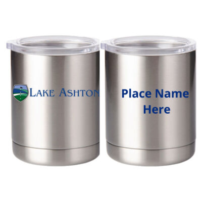 SUB - 10 oz Silver Stainless Steel Short Tumbler Thumbnail