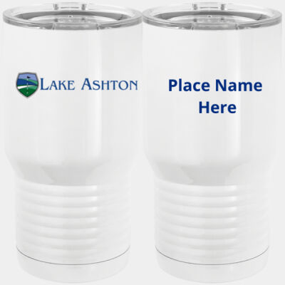 SUB - 20 oz. Tall Stainless Steel Vacuum Insulated Tumbler White Thumbnail