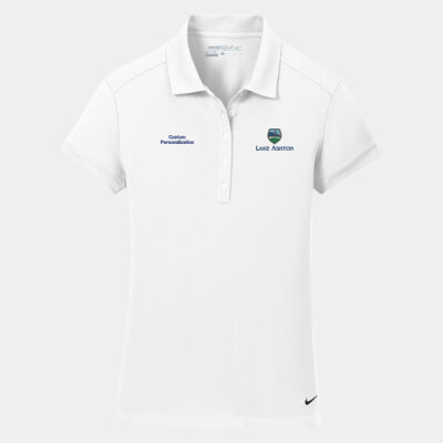 EMB  - Ladies Dri FIT Solid Icon Pique Modern Fit Polo Thumbnail