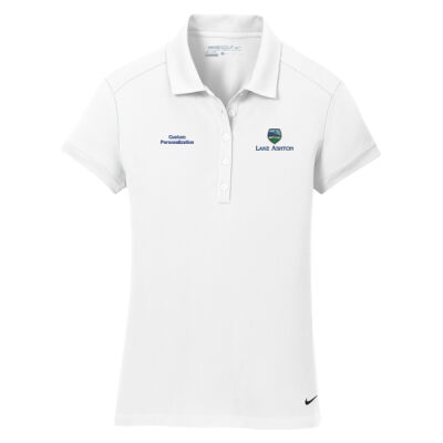 EMB  - Ladies Dri FIT Solid Icon Pique Modern Fit Polo Thumbnail