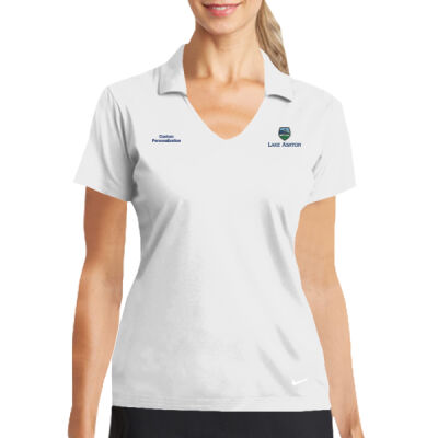 EMB  - Ladies Dri FIT Vertical Mesh Polo Thumbnail