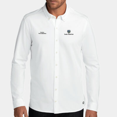 EMB  - Code Stretch Long Sleeve Button Up Thumbnail