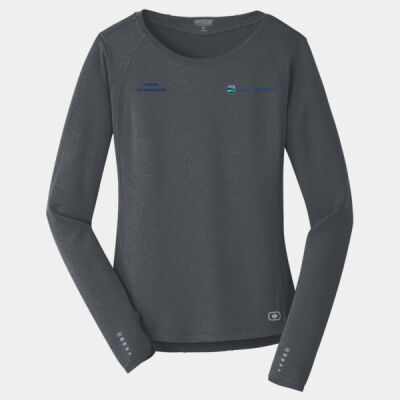 Printed - Endurance Ladies Long Sleeve Pulse Crew Thumbnail