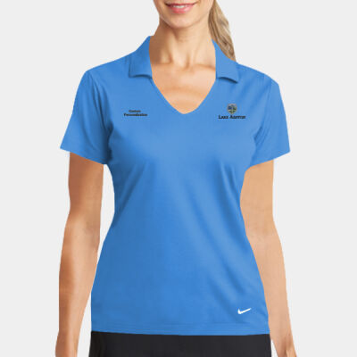 EMB  - Ladies Dri FIT Vertical Mesh Polo Thumbnail