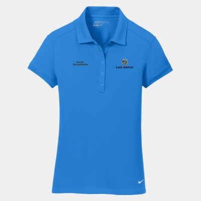 EMB  - Ladies Dri FIT Solid Icon Pique Modern Fit Polo Thumbnail