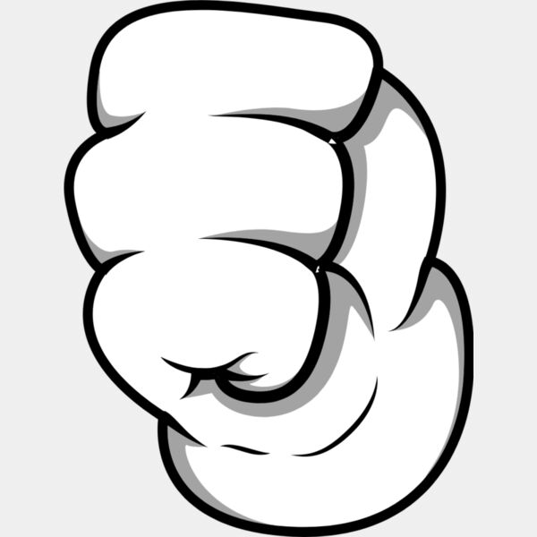 Cartoon Hand Fist Punch 2 Thumbnail
