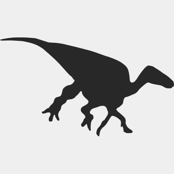 Raptor Dinosaur Silhouette 5 Thumbnail