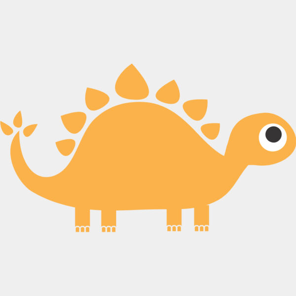 Cartoon Stegosaurus Dinosaur 1 Thumbnail