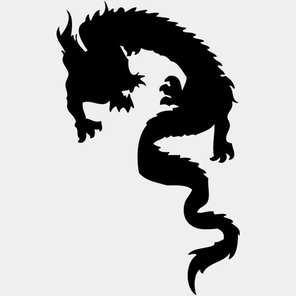 Dragon Silhouette 8 Thumbnail