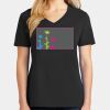 Ladies Core Cotton V-Neck Tee Thumbnail